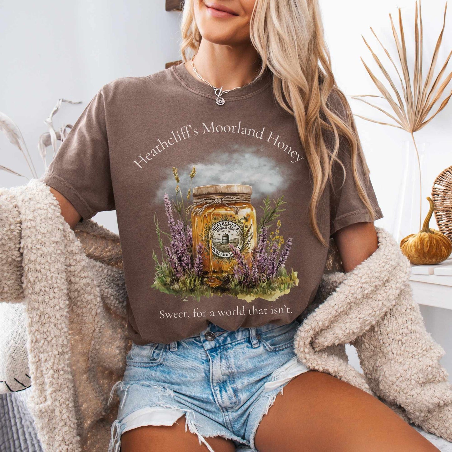 Heathcliff's Moorland Honey Tee