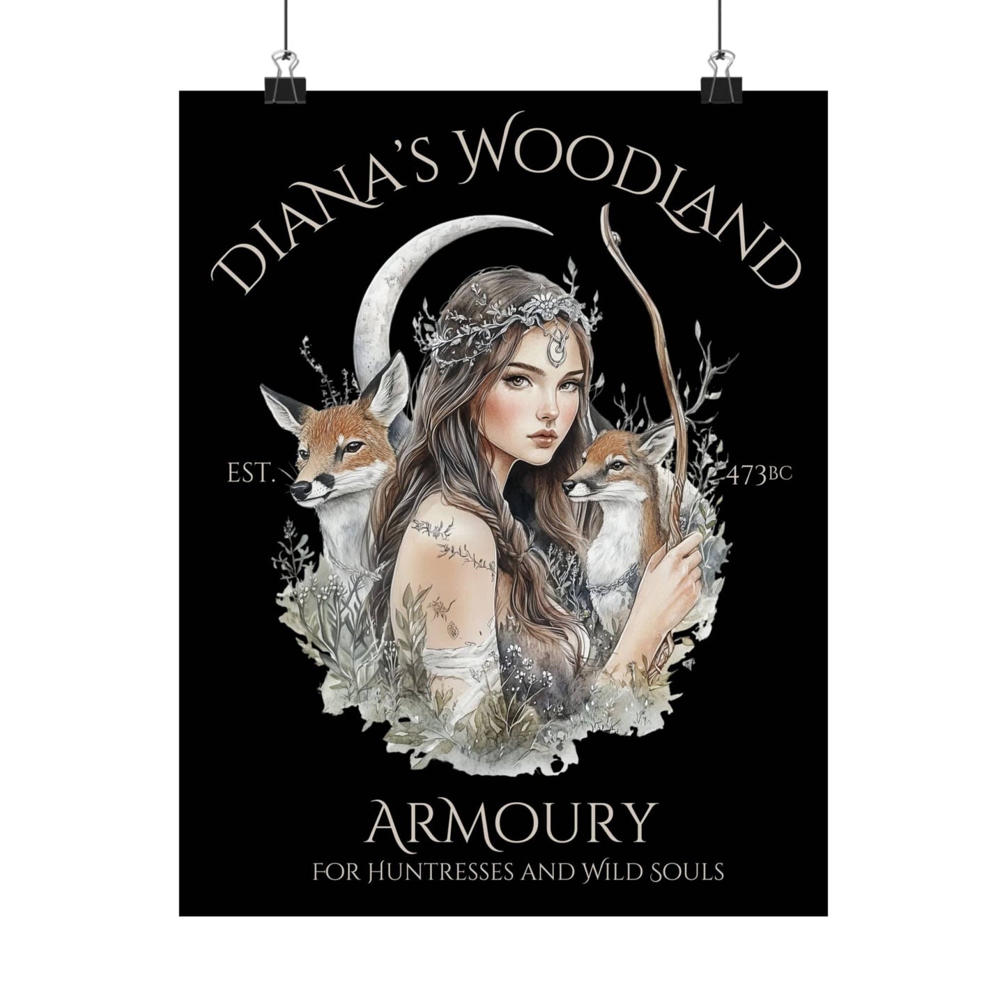 Poster 11″ x 14″ / Matte Design 99B - Art Print The Mystic Eden