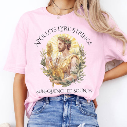 T-Shirts Apollo's Lyre Strings Mythology T-Shirt The Mystic Eden