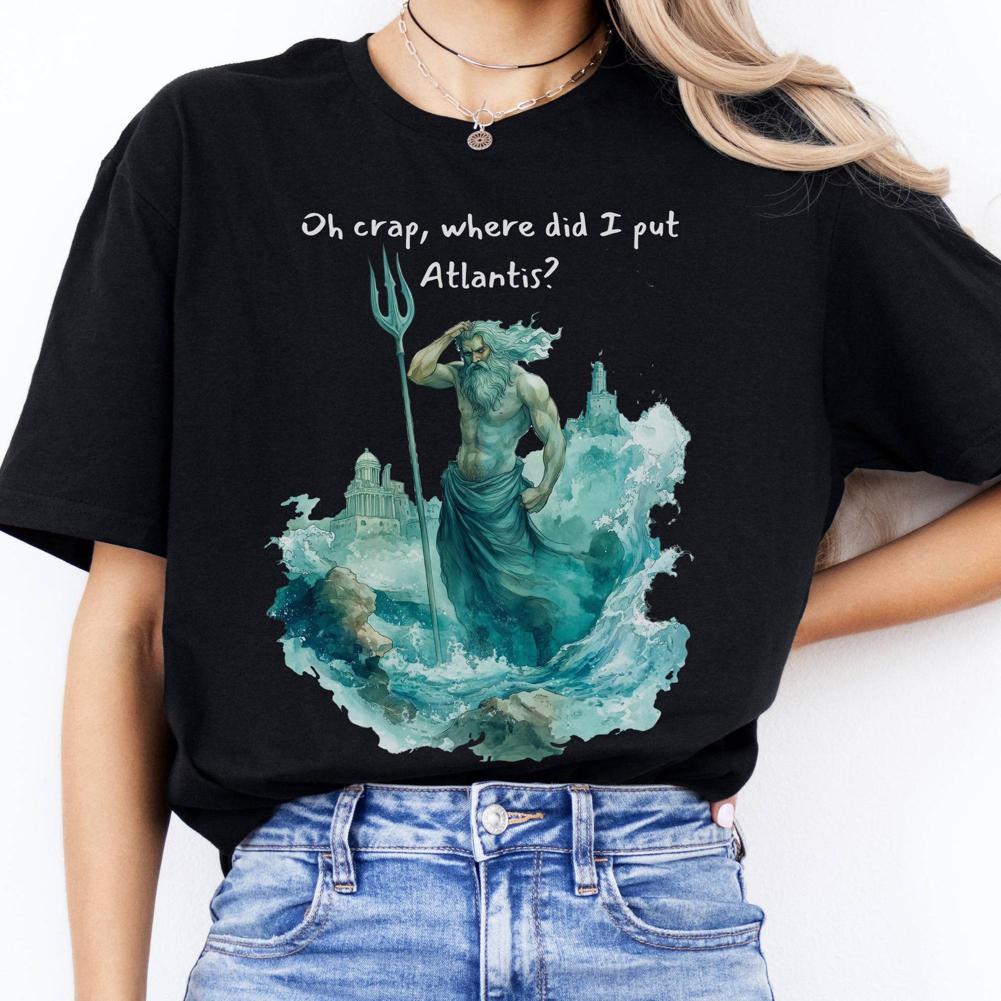 T-Shirt Where Did I Put Atlantis T-Shirt The Mystic Eden