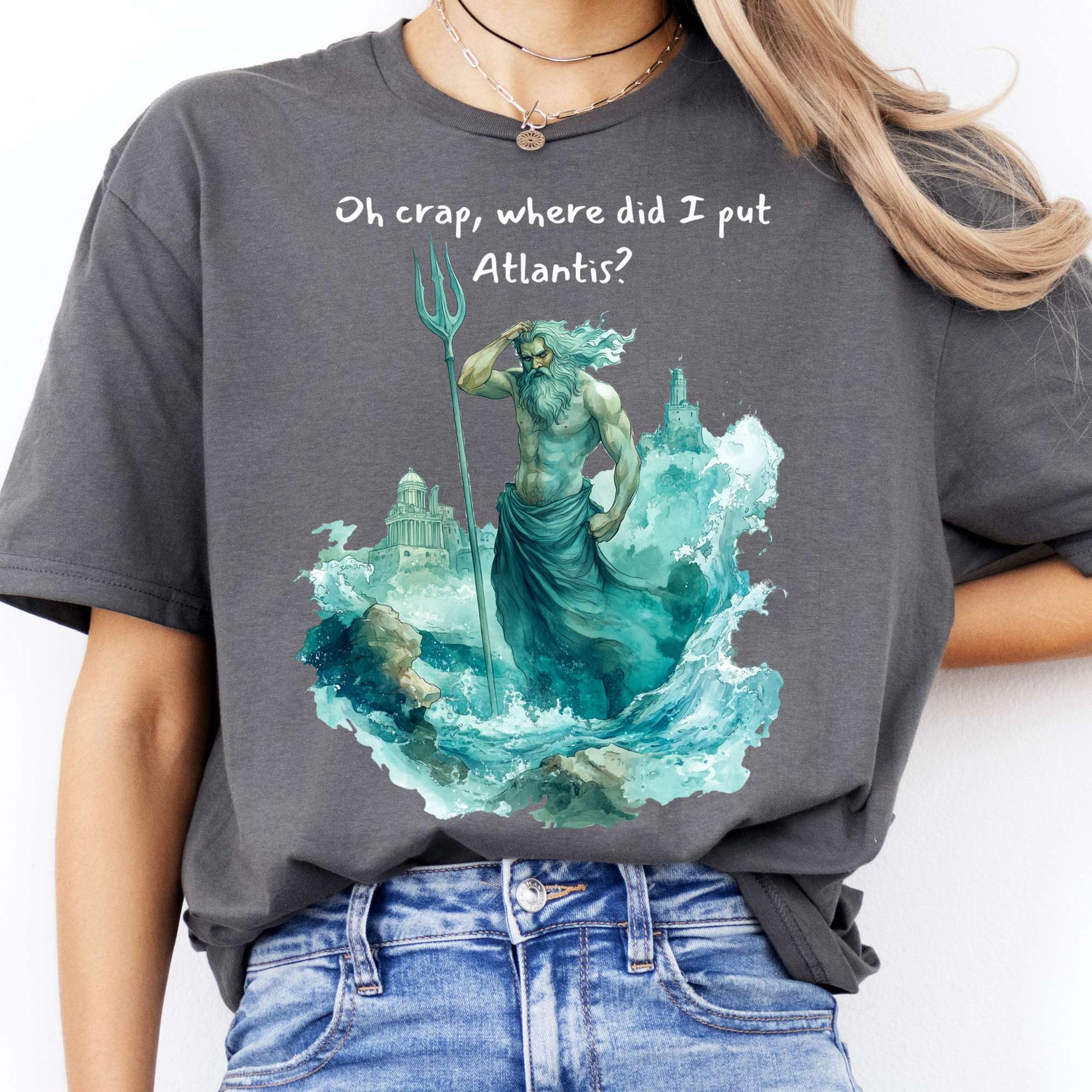 T-Shirt Where Did I Put Atlantis T-Shirt The Mystic Eden