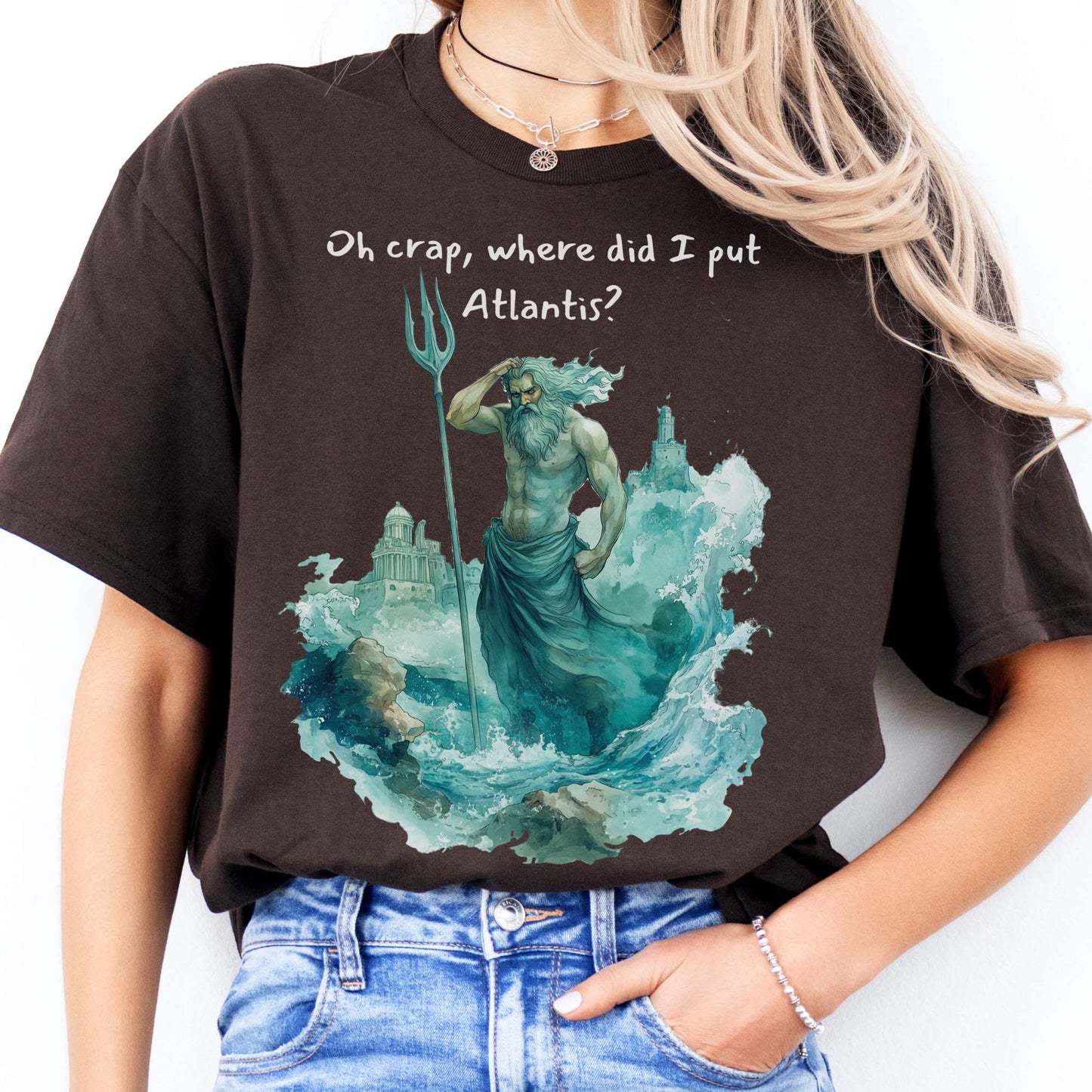 T-Shirt Where Did I Put Atlantis T-Shirt The Mystic Eden