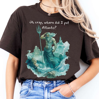 T-Shirt Where Did I Put Atlantis T-Shirt The Mystic Eden