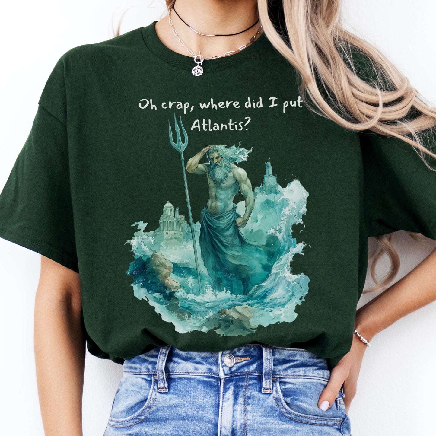 T-Shirt Where Did I Put Atlantis T-Shirt The Mystic Eden