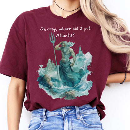 T-Shirt Where Did I Put Atlantis T-Shirt The Mystic Eden