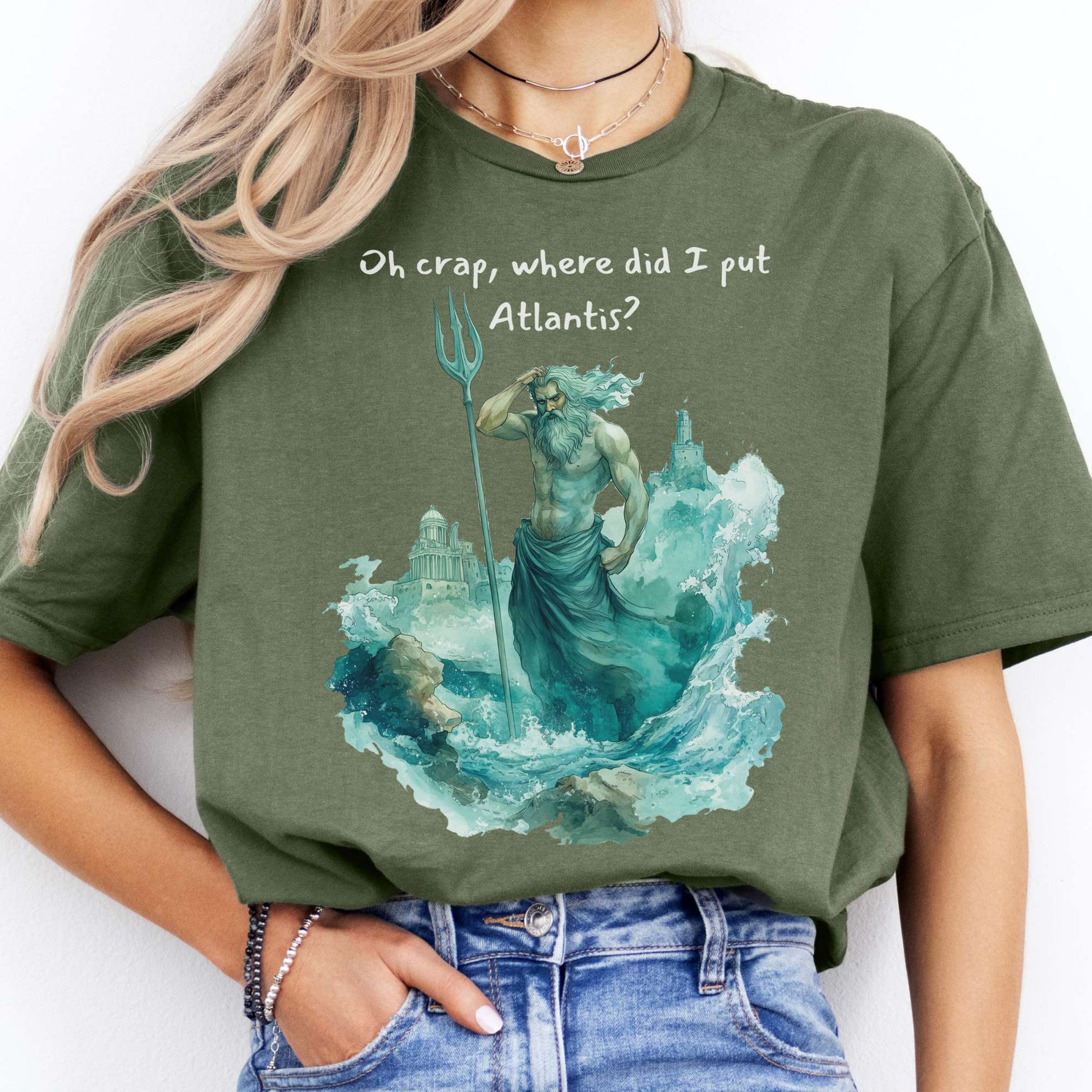 T-Shirt Where Did I Put Atlantis T-Shirt The Mystic Eden