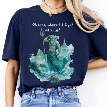 T-Shirt Where Did I Put Atlantis T-Shirt The Mystic Eden