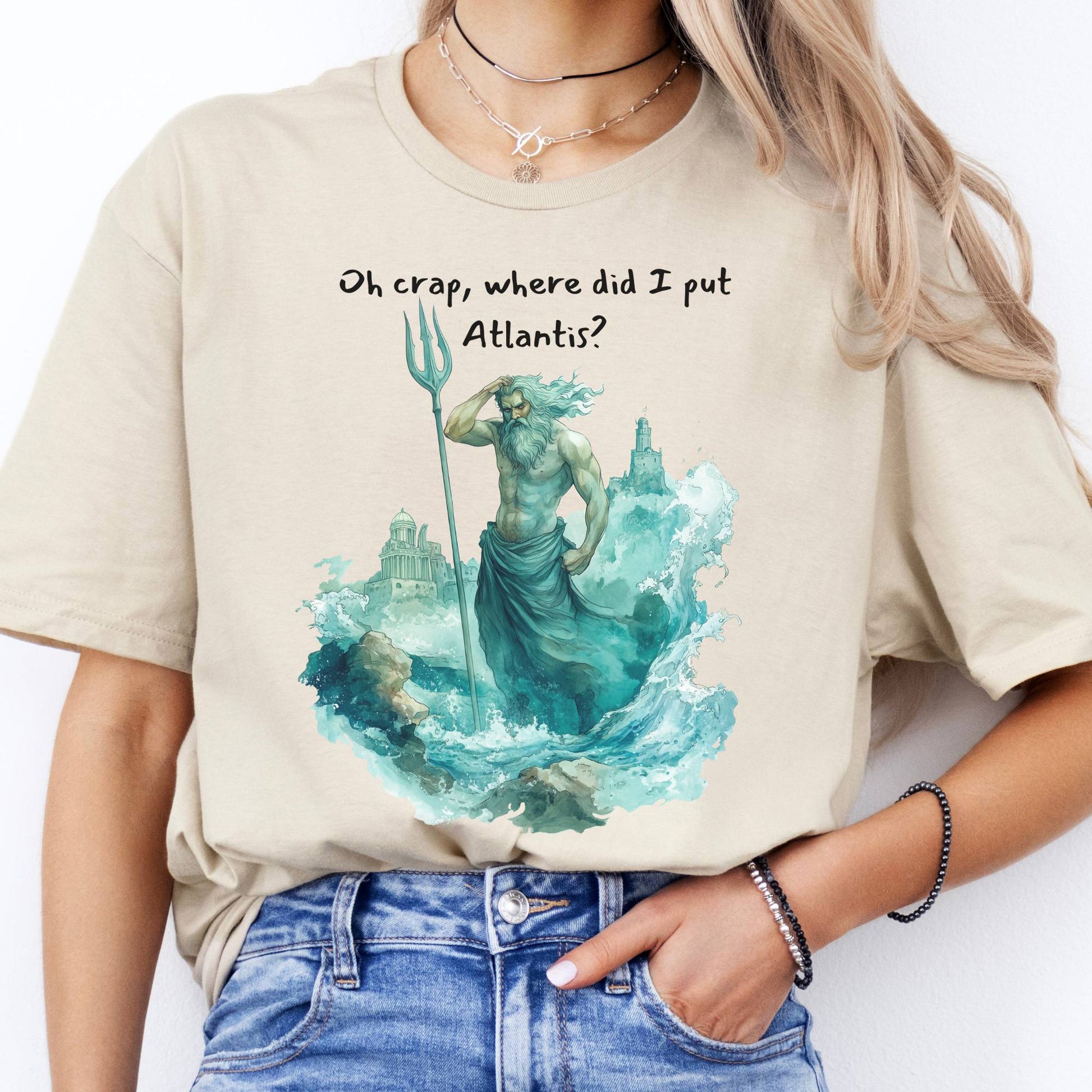 T-Shirt Where Did I Put Atlantis T-Shirt The Mystic Eden