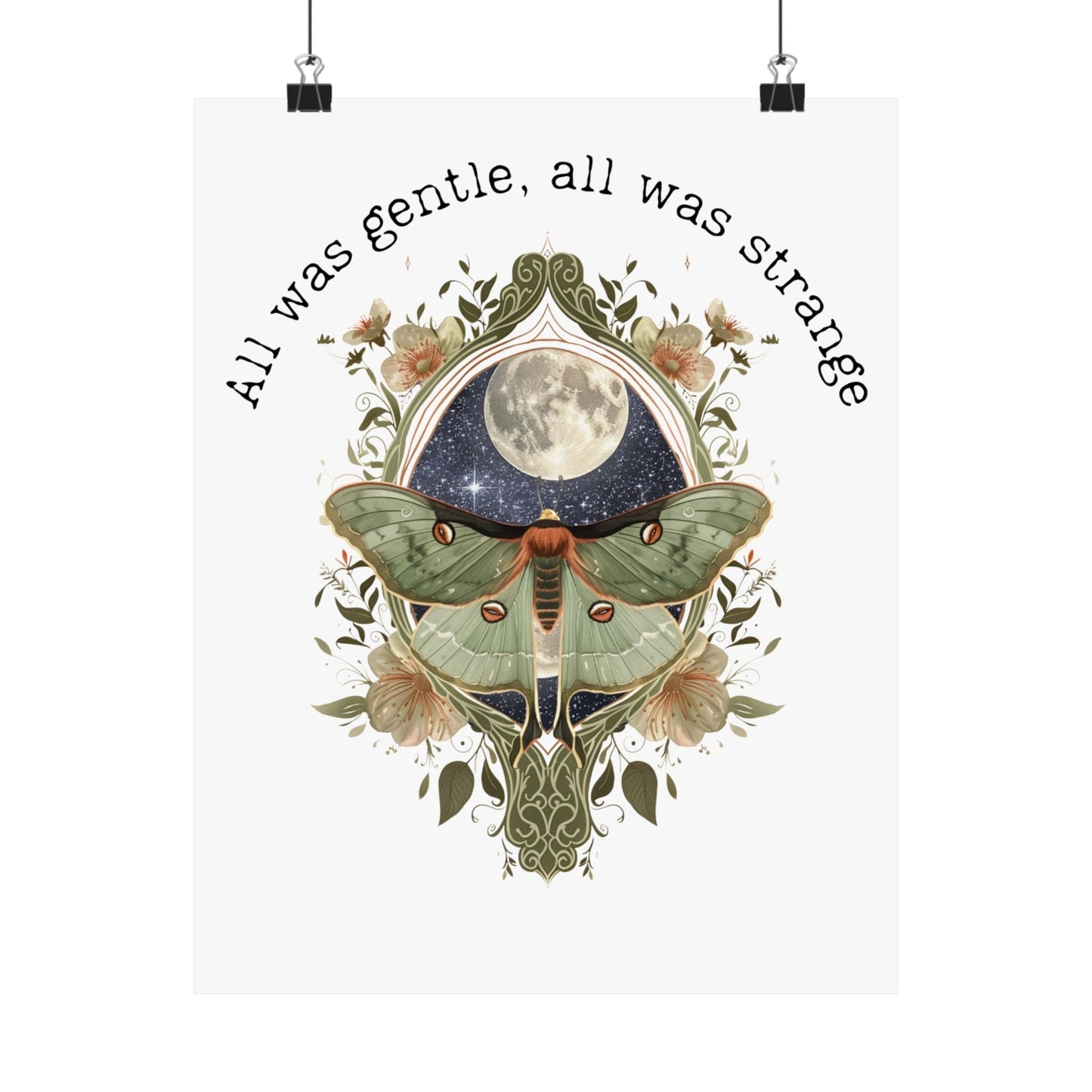 Poster 11″ x 14″ / Matte Design 267B - Art Print The Mystic Eden