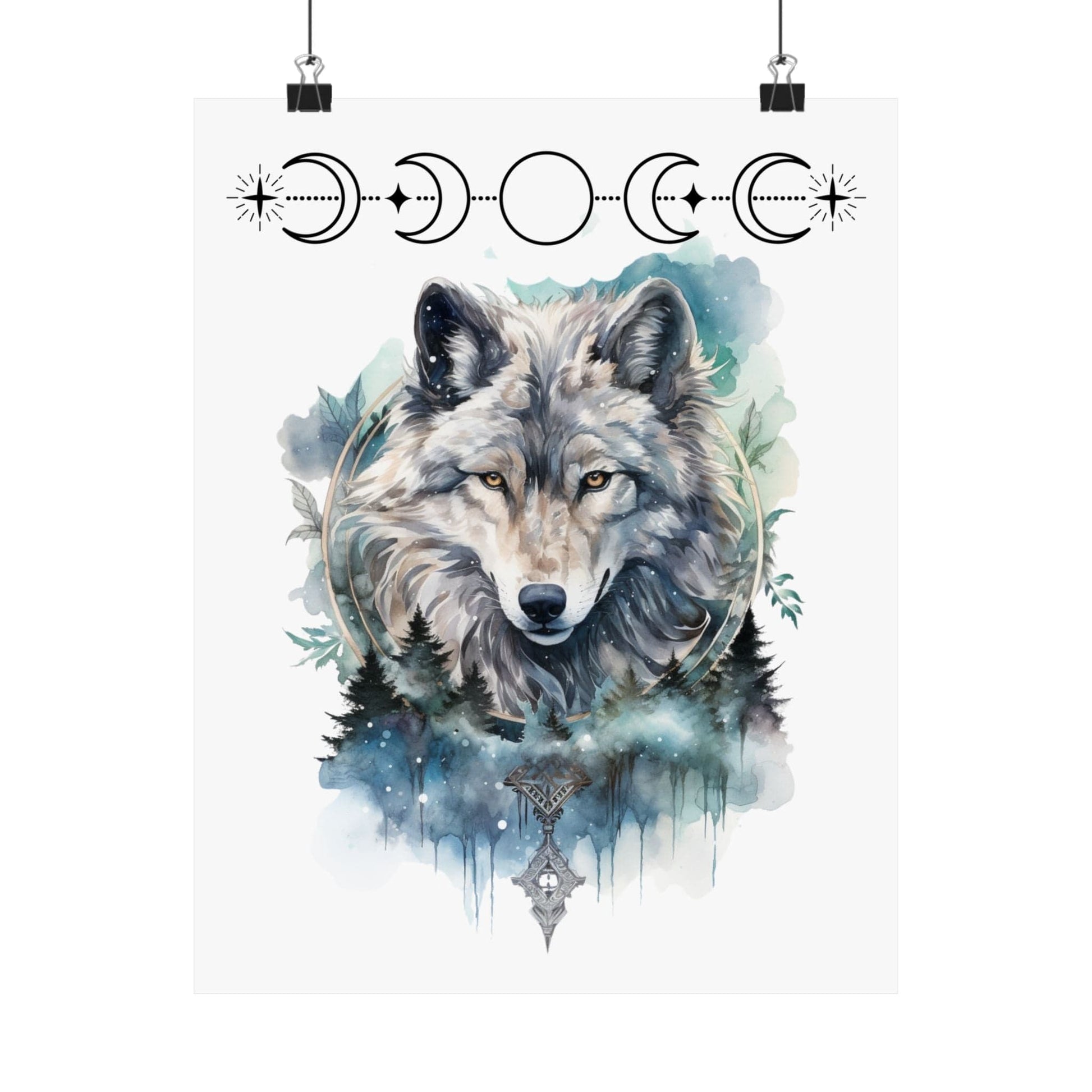 Poster 11″ x 14″ / Matte Design 41B - Art Print The Mystic Eden