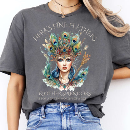 T-Shirts Hera’s Fine Feathers & Other Splendors T-Shirt The Mystic Eden