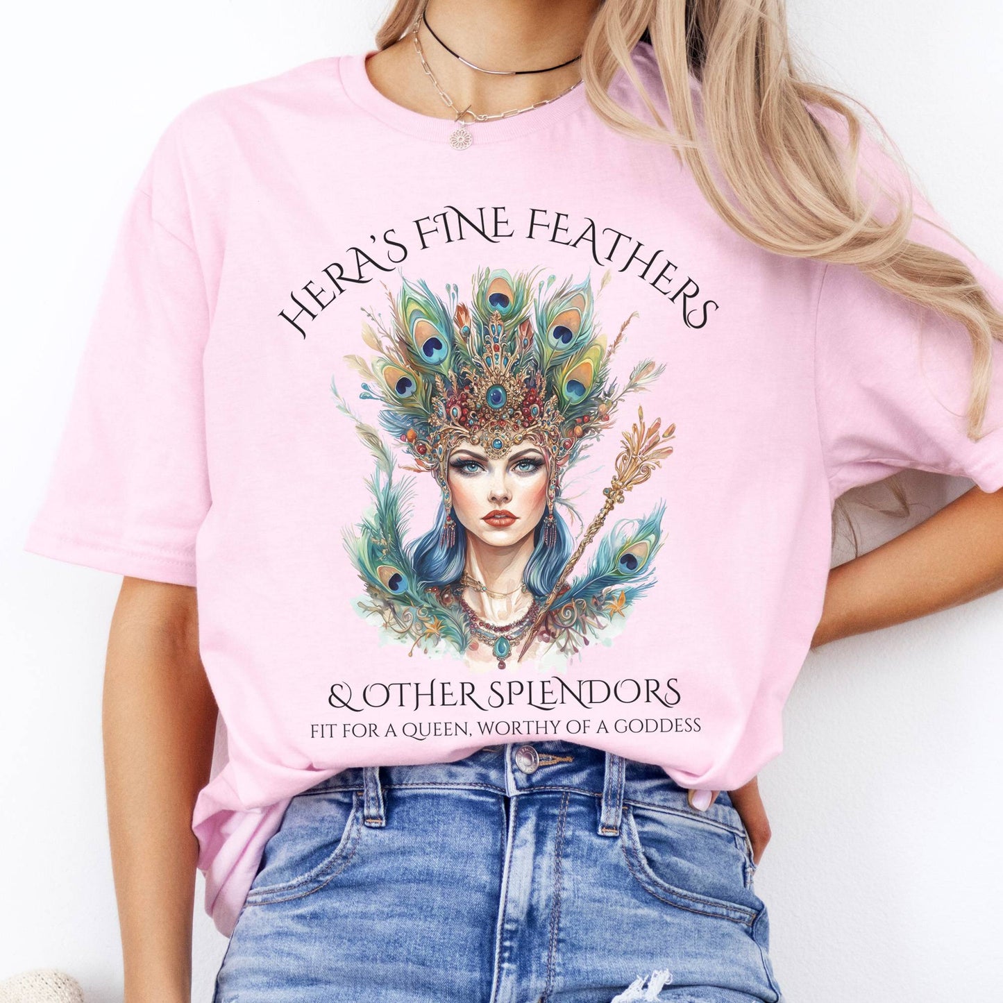 T-Shirts Hera’s Fine Feathers & Other Splendors T-Shirt The Mystic Eden