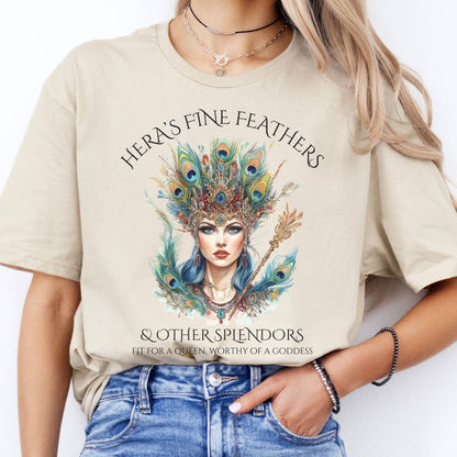T-Shirts Hera’s Fine Feathers & Other Splendors T-Shirt The Mystic Eden