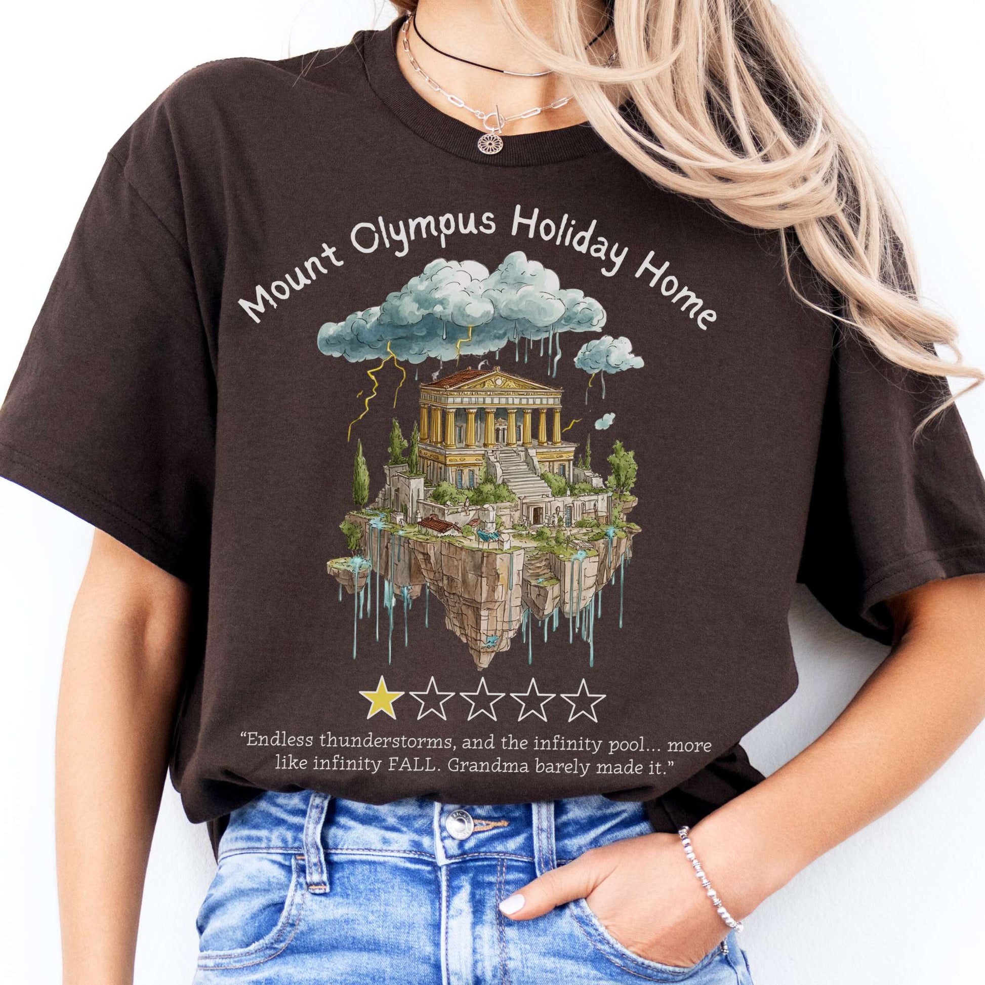 T-Shirt Mount Olympus Holiday Home T-Shirt The Mystic Eden