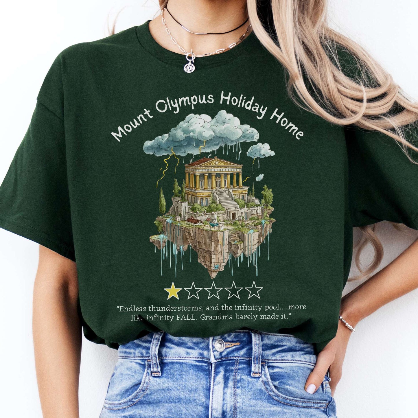 T-Shirt Mount Olympus Holiday Home T-Shirt The Mystic Eden