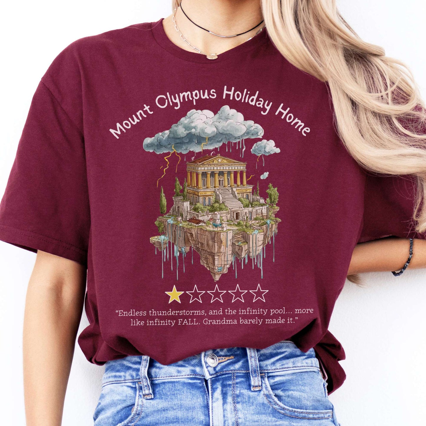 T-Shirt Mount Olympus Holiday Home T-Shirt The Mystic Eden