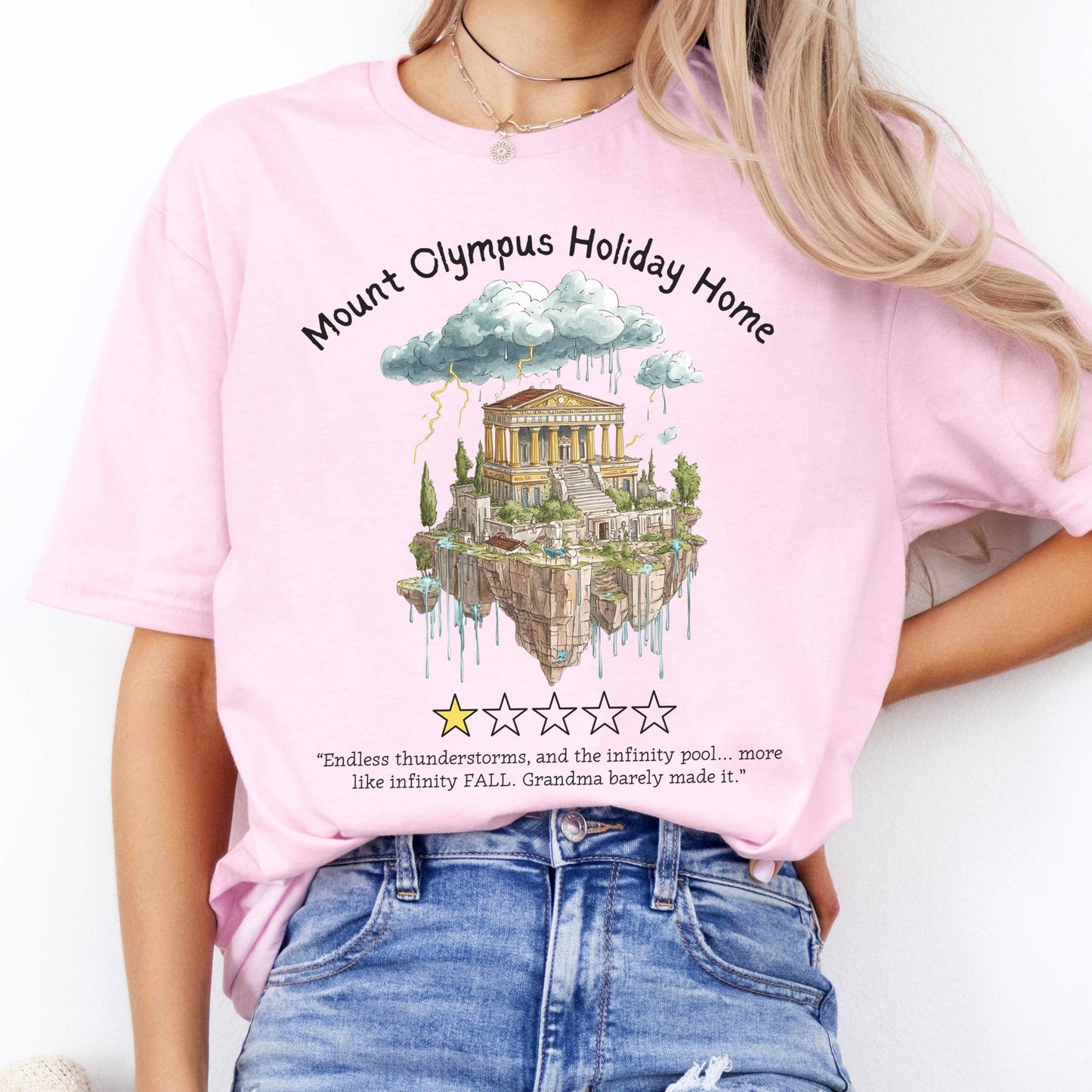 T-Shirt Mount Olympus Holiday Home T-Shirt The Mystic Eden