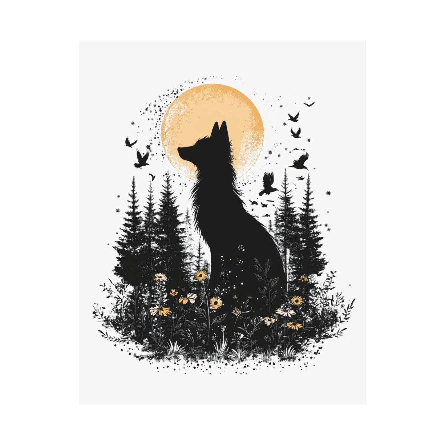 Poster 11″ x 14″ / Matte Design 131 - Art Print The Mystic Eden