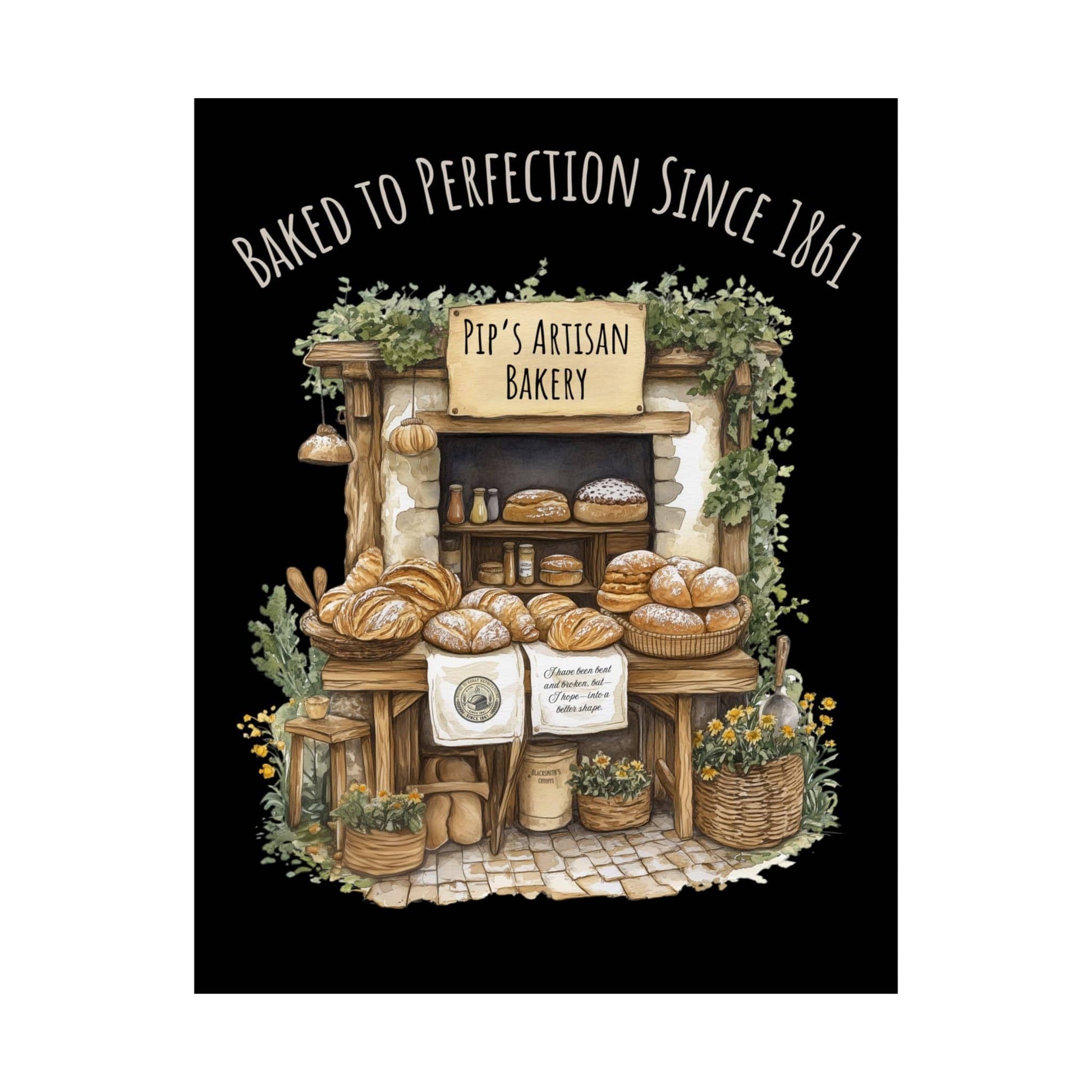 Art Prints 11″ x 14″ / Matte Design 119B - Art Print The Mystic Eden