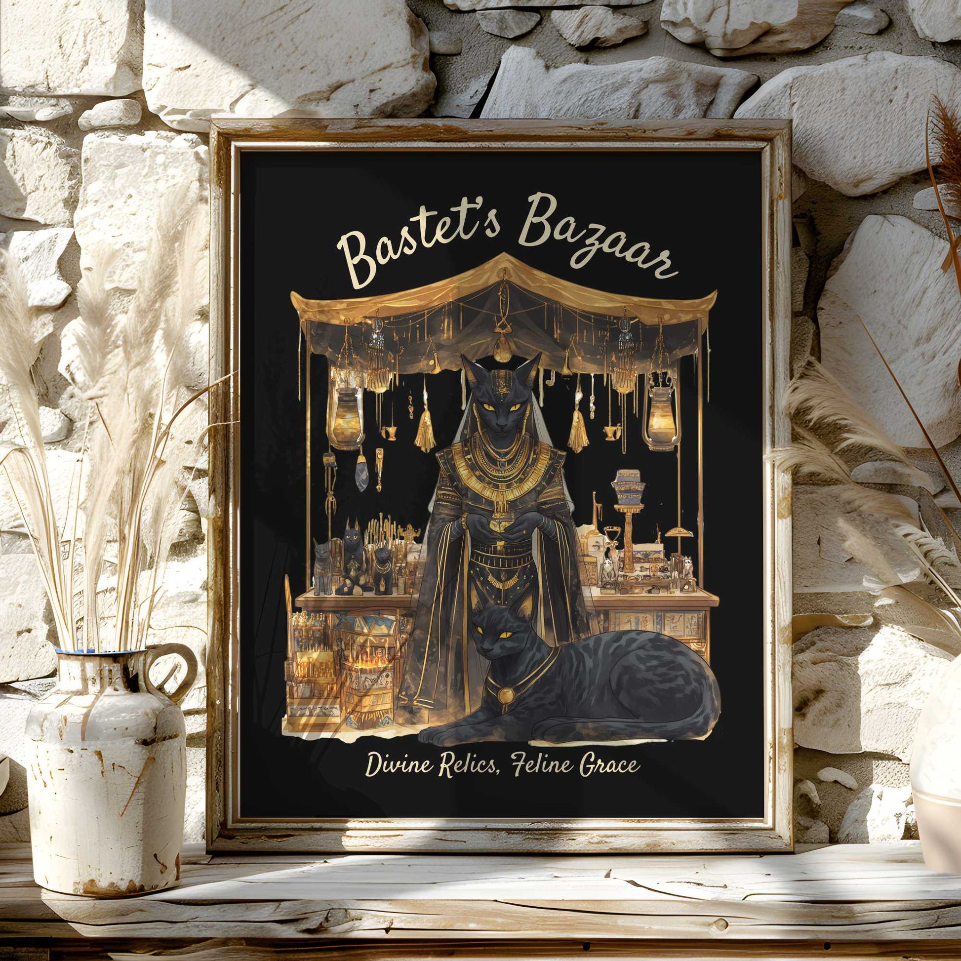 Poster 11″ x 14″ / Matte Design 189B - Art Print The Mystic Eden