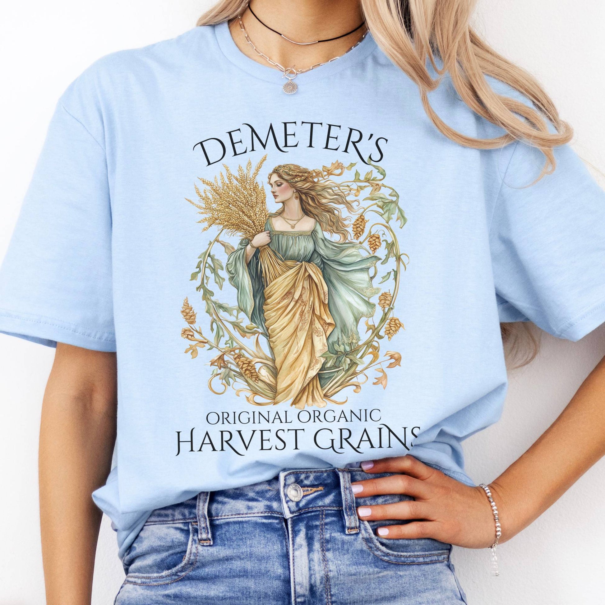 T-Shirts Demeter's Original Organic Harvest Grains T-Shirt The Mystic Eden