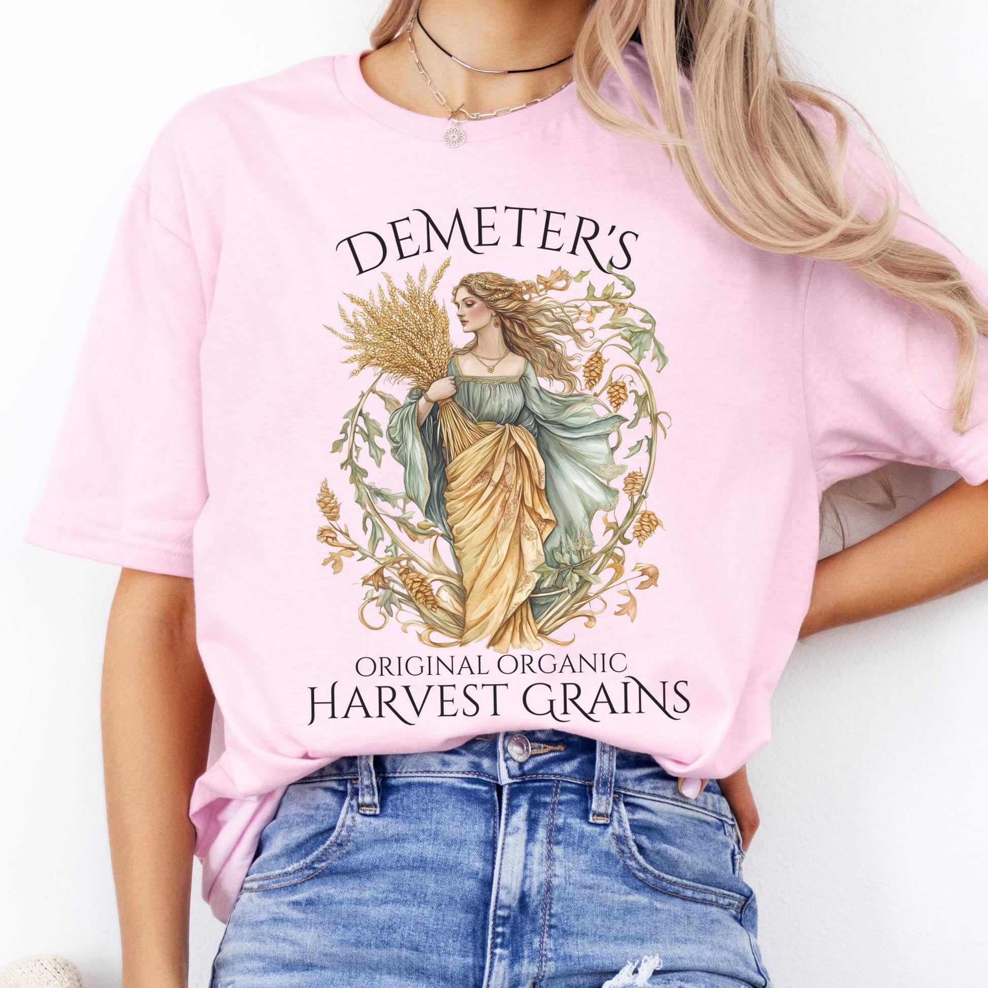 T-Shirts Demeter's Original Organic Harvest Grains T-Shirt The Mystic Eden