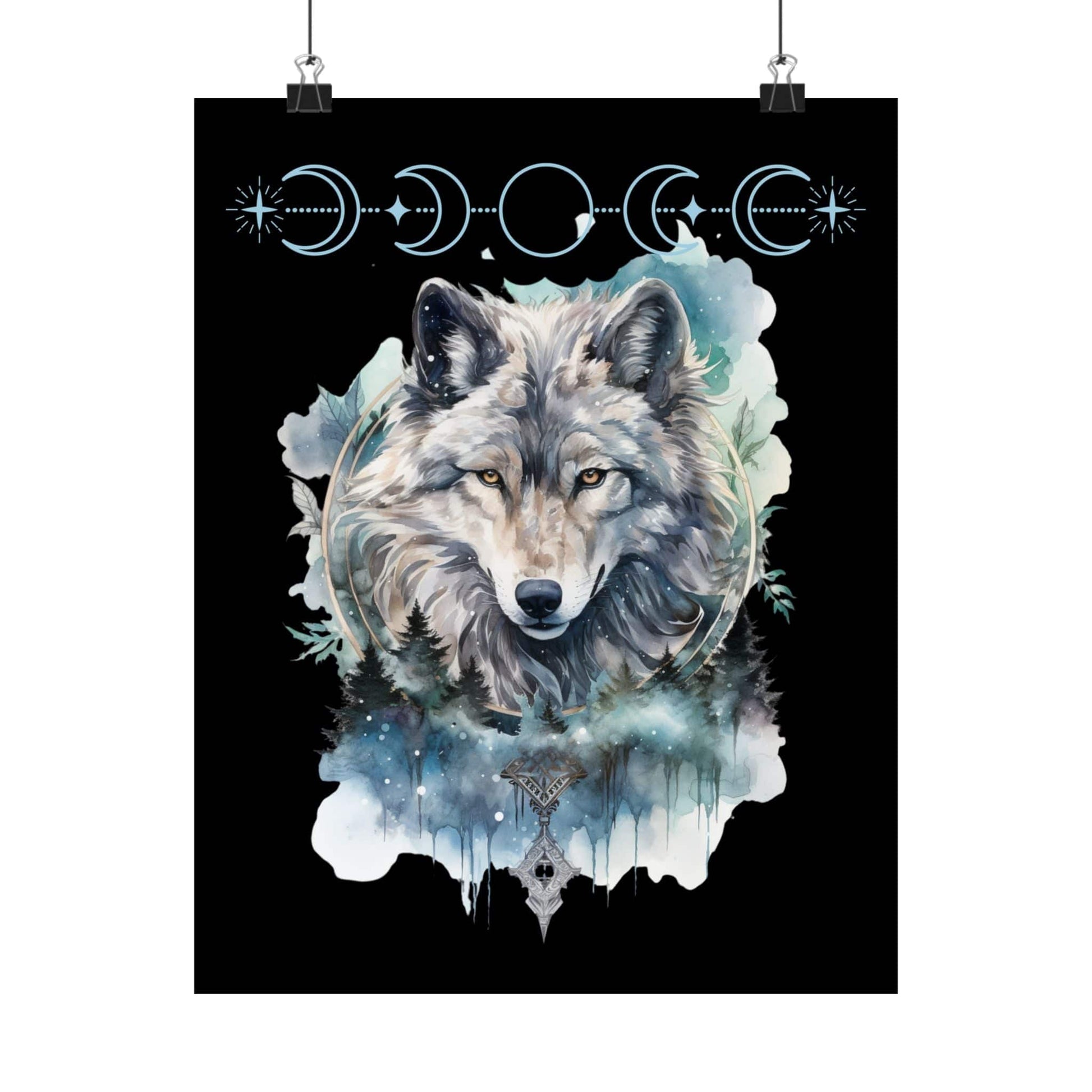 Poster 11″ x 14″ / Matte Design 41A - Art Print The Mystic Eden