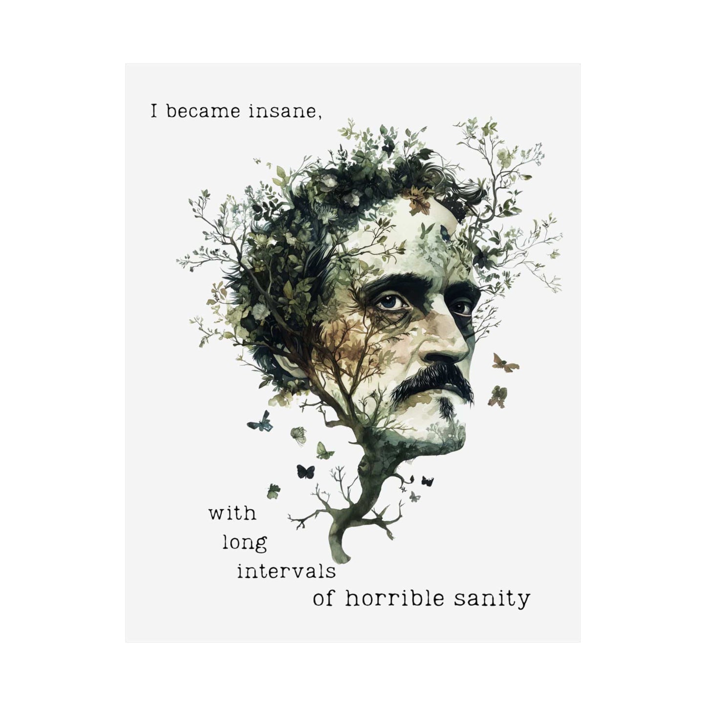 Poster 11″ x 14″ / Matte Design 141A - Art Print The Mystic Eden