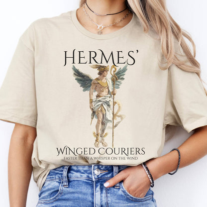 T-Shirts Hermes' Winged Couriers T-Shirt The Mystic Eden