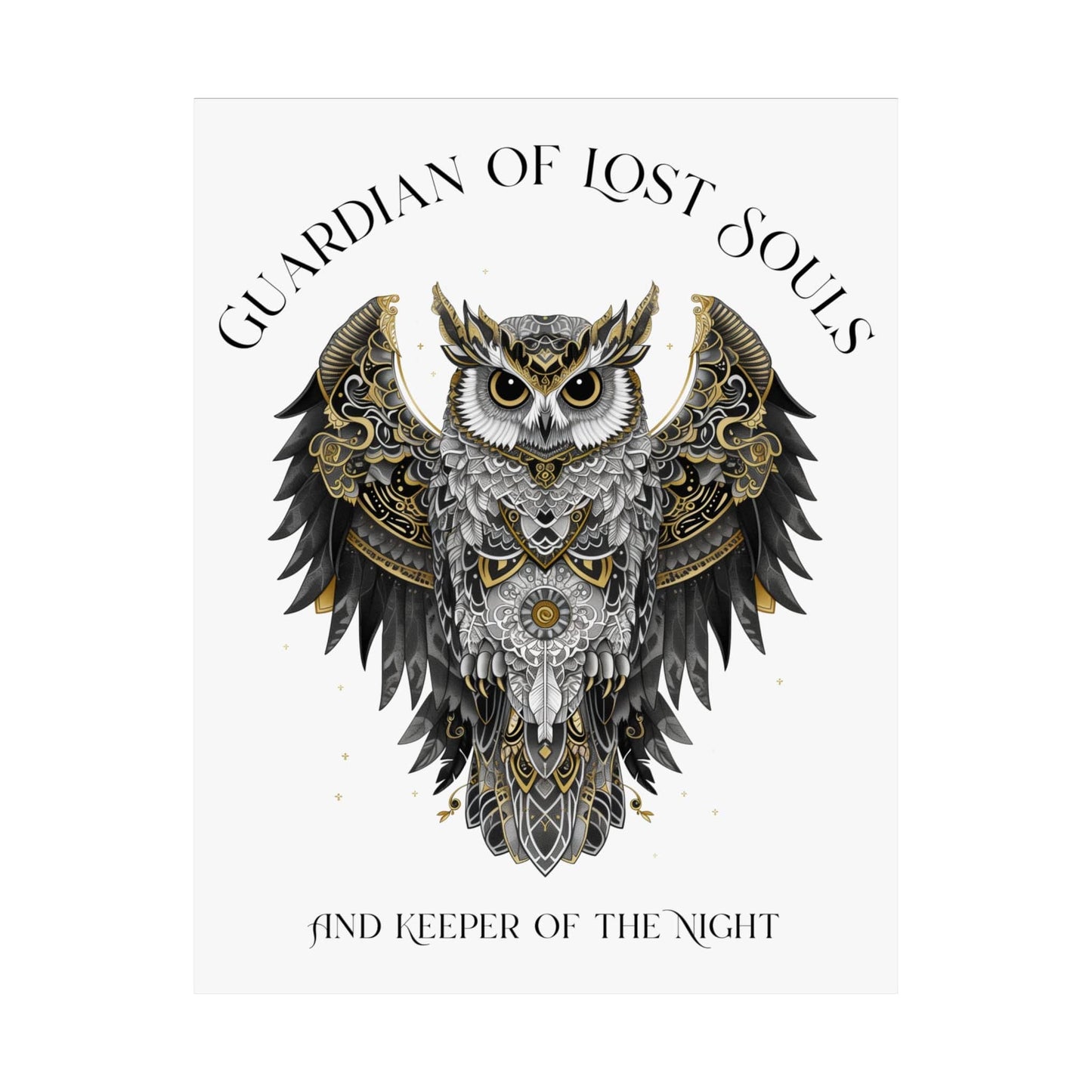 Poster 11″ x 14″ / Matte Design 280B - Art Print The Mystic Eden