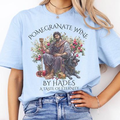 T-Shirts Pomegranate Wine A Taste of Eternity T-Shirt The Mystic Eden