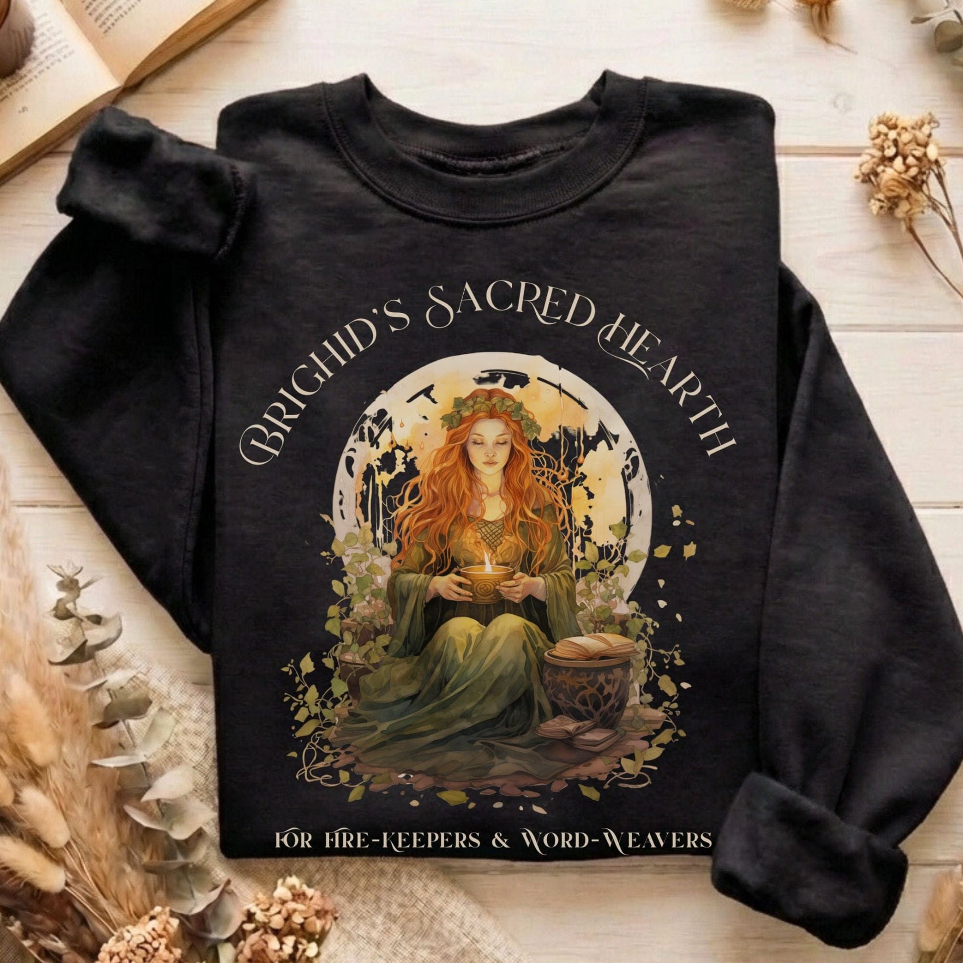 Sweatshirt Black / S Design 216 Sweatshirt The Mystic Eden