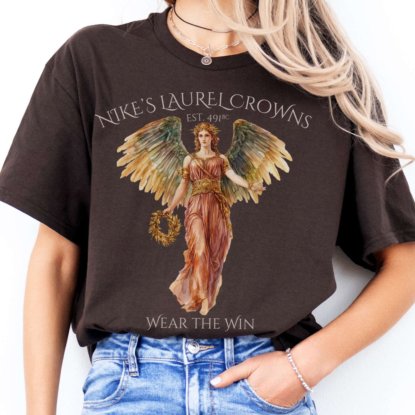 T-Shirts Nike's Laurel Crowns T-Shirt The Mystic Eden