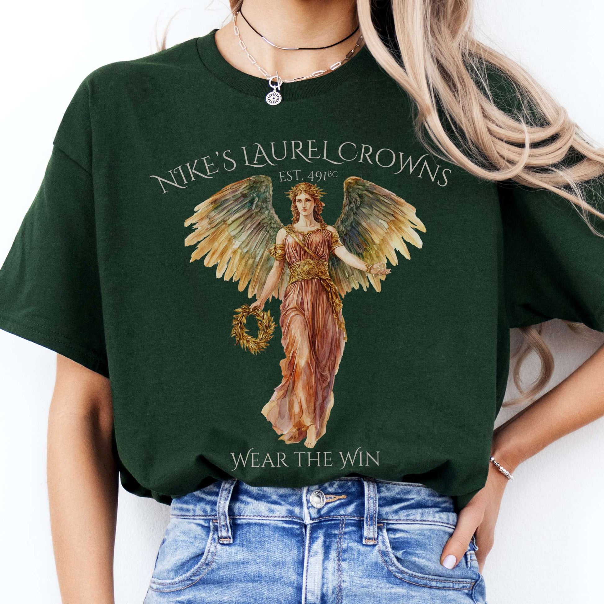 T-Shirts Nike's Laurel Crowns T-Shirt The Mystic Eden