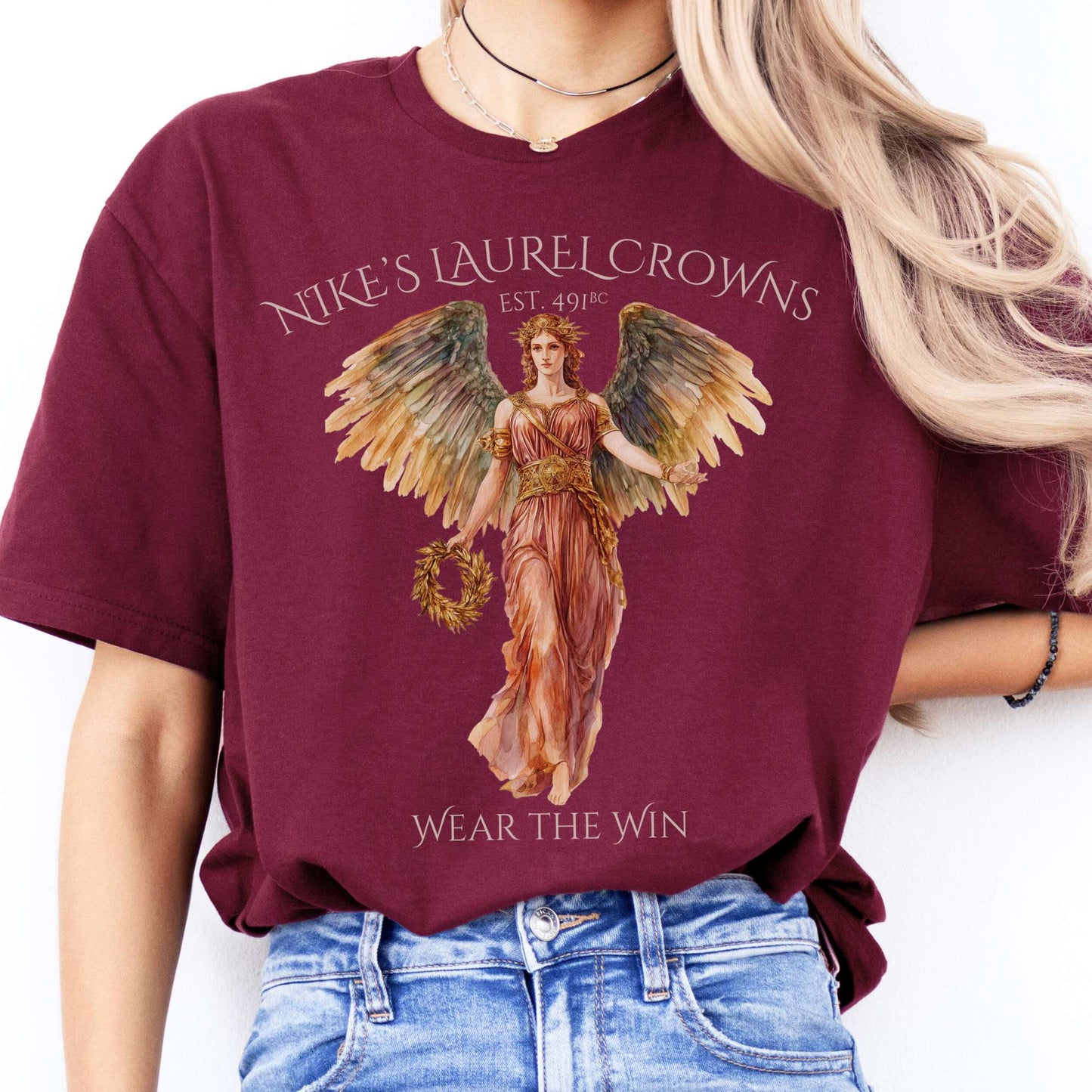 T-Shirts Nike's Laurel Crowns T-Shirt The Mystic Eden