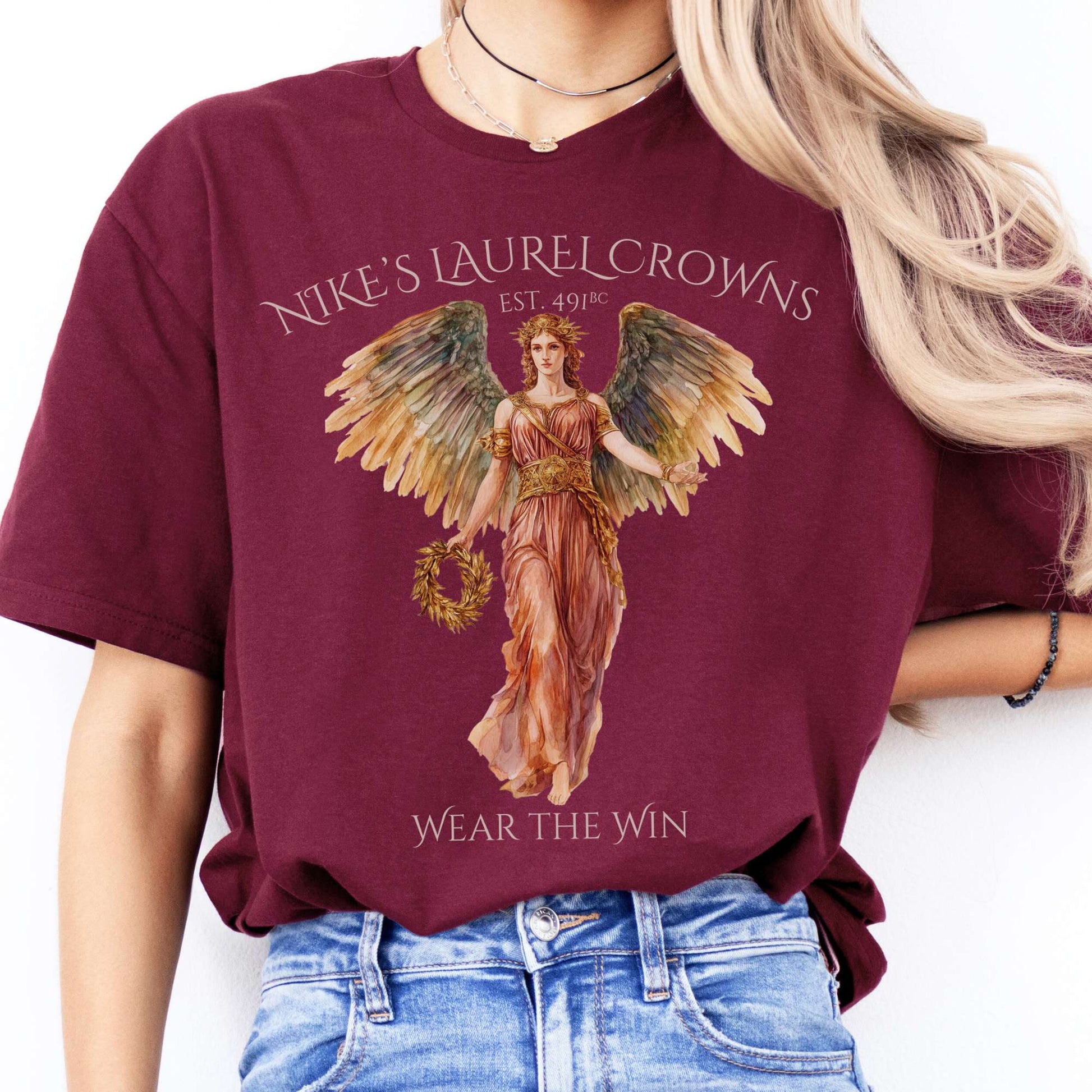 T-Shirts Nike's Laurel Crowns T-Shirt The Mystic Eden