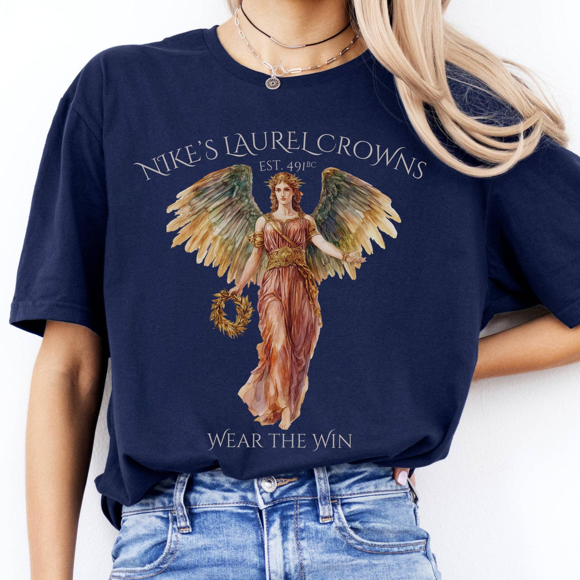 T-Shirts Nike's Laurel Crowns T-Shirt The Mystic Eden