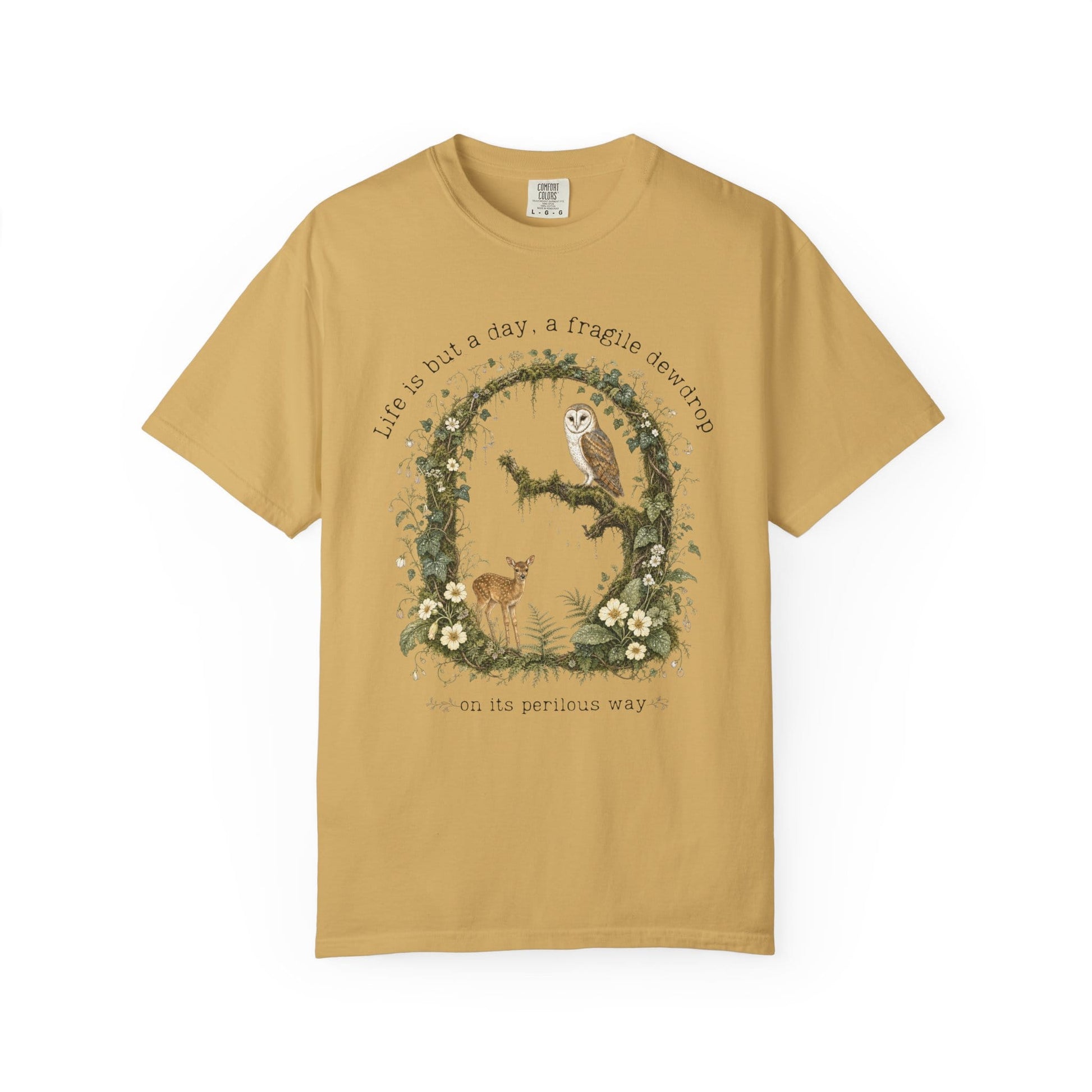 T-Shirt Mustard / S Design 297 T-Shirt The Mystic Eden