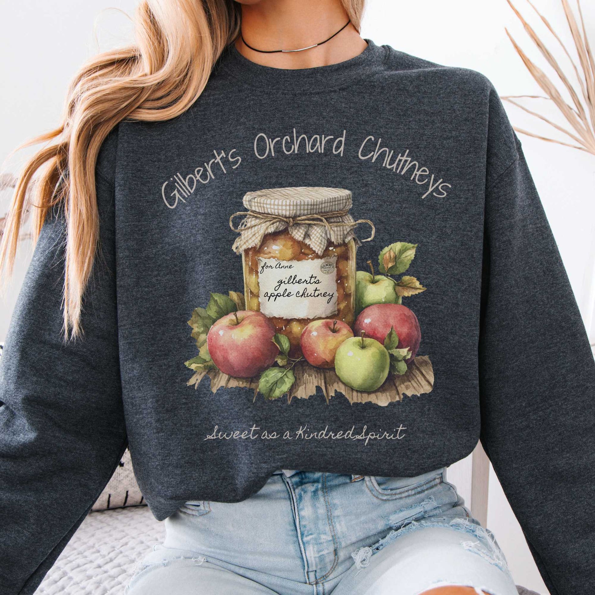 Sweatshirt Gilbert's Orchard Chutneys Anne of Green Gables Sweatshirt The Mystic Eden