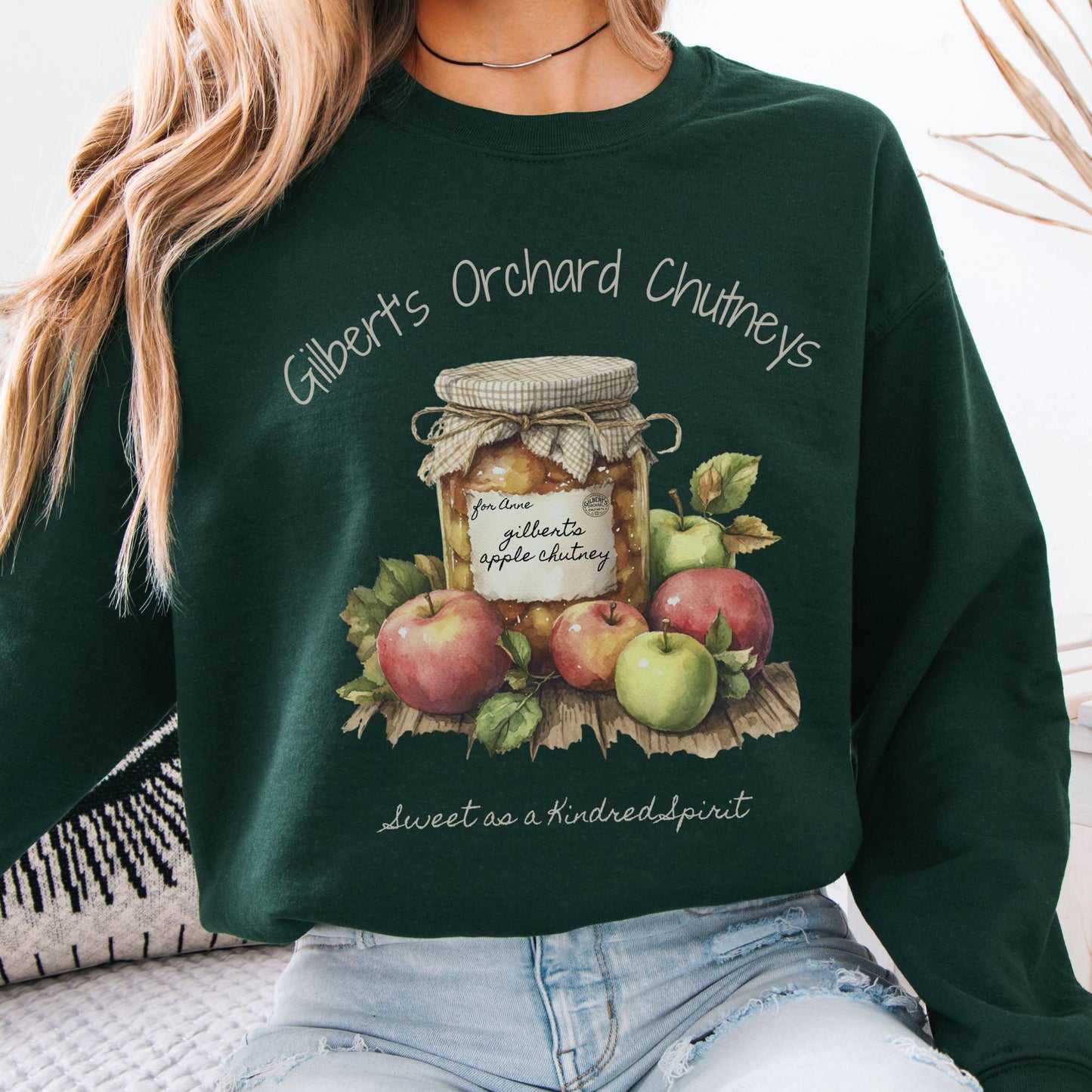 Sweatshirt Gilbert's Orchard Chutneys Anne of Green Gables Sweatshirt The Mystic Eden