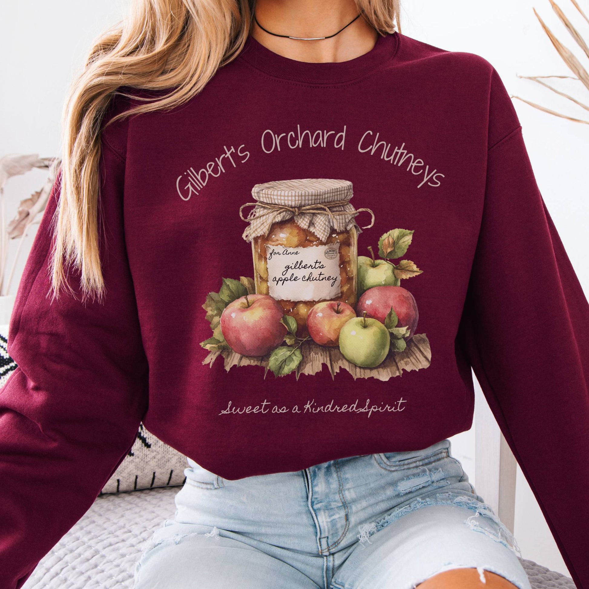 Sweatshirt Gilbert's Orchard Chutneys Anne of Green Gables Sweatshirt The Mystic Eden