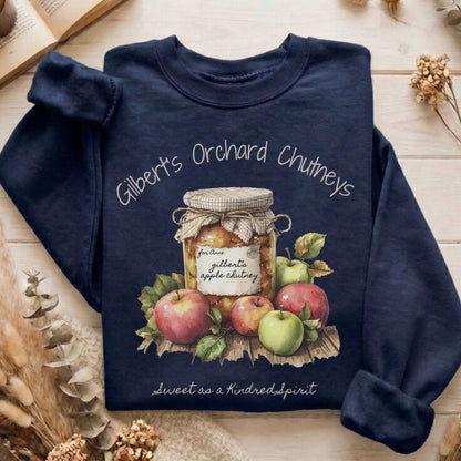 Sweatshirt Navy / S Gilbert's Orchard Chutneys Anne of Green Gables Sweatshirt The Mystic Eden