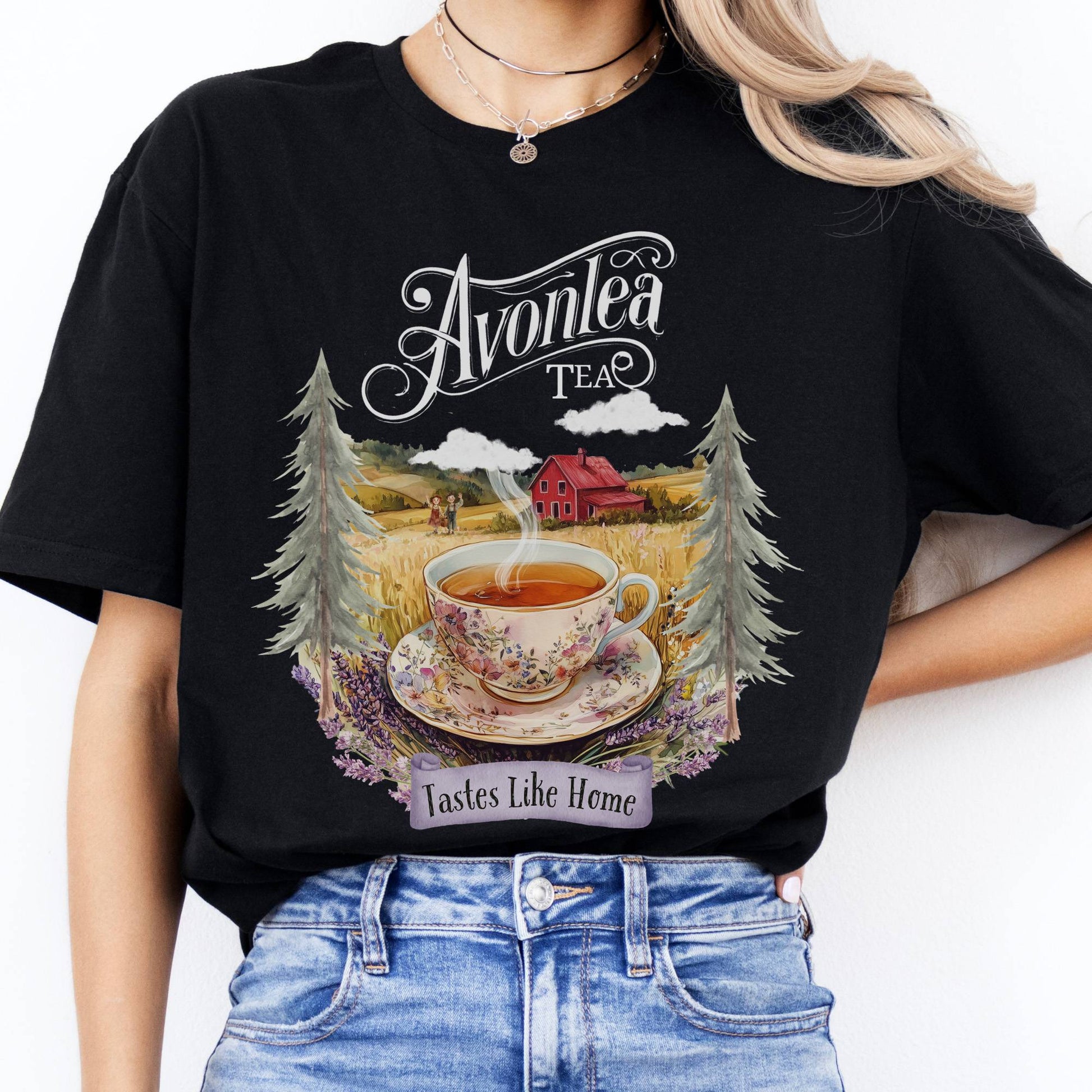 T-Shirts Avonlea Tea Anne of Green Gables T-Shirt The Mystic Eden