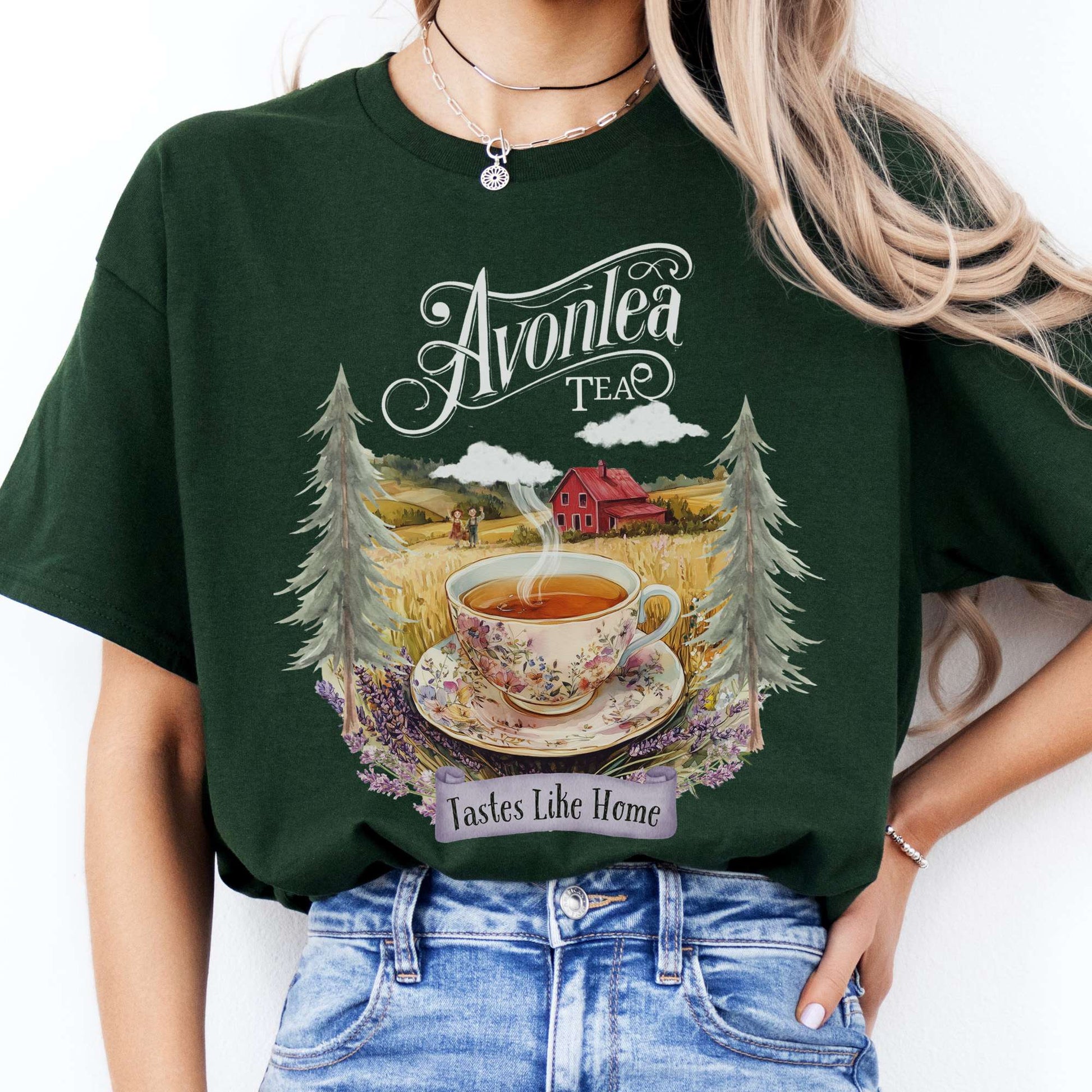 T-Shirts Avonlea Tea Anne of Green Gables T-Shirt The Mystic Eden