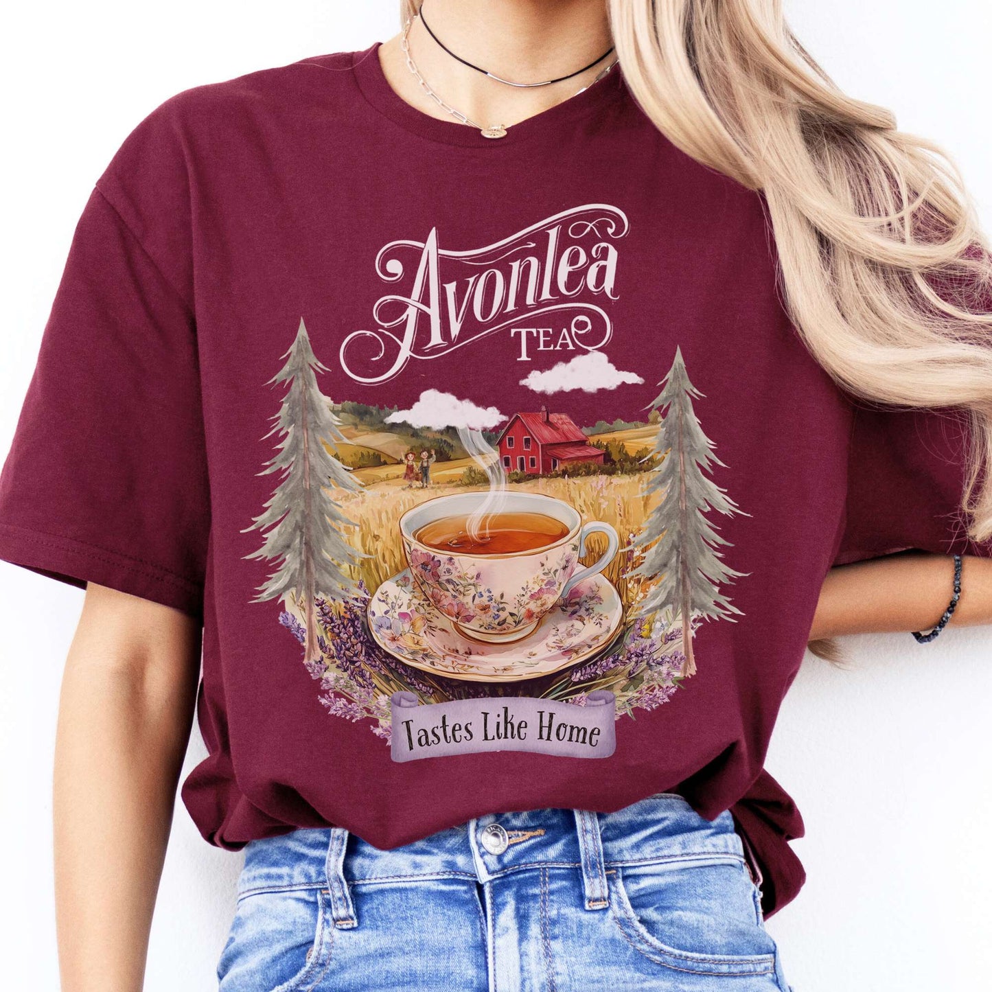 T-Shirts Avonlea Tea Anne of Green Gables T-Shirt The Mystic Eden