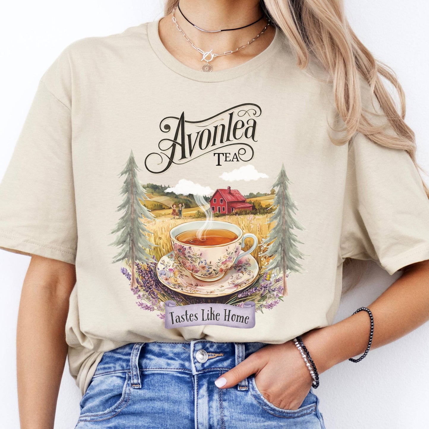 T-Shirts Avonlea Tea Anne of Green Gables T-Shirt The Mystic Eden