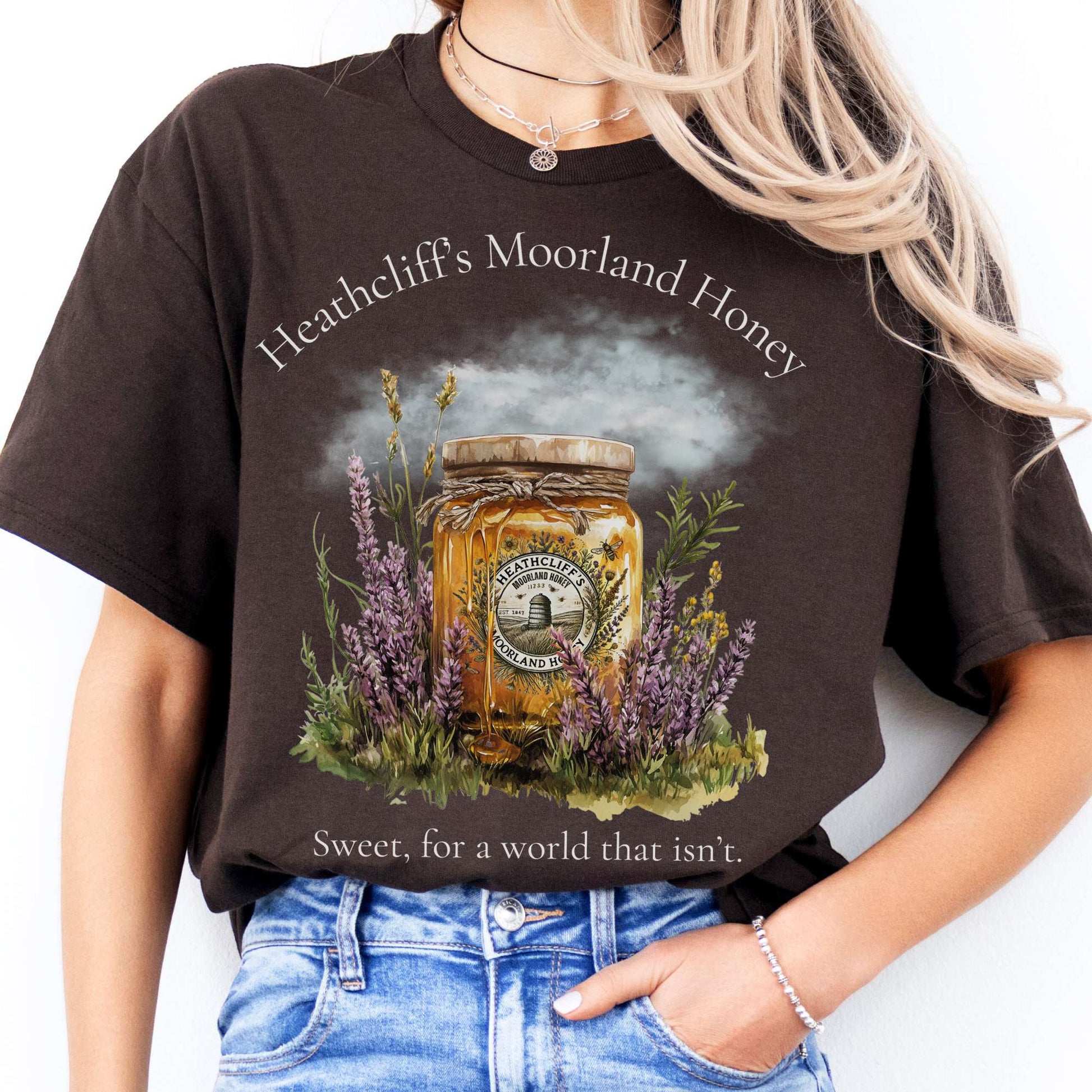 T-Shirts Heathcliff's Moorland Honey T-Shirt The Mystic Eden