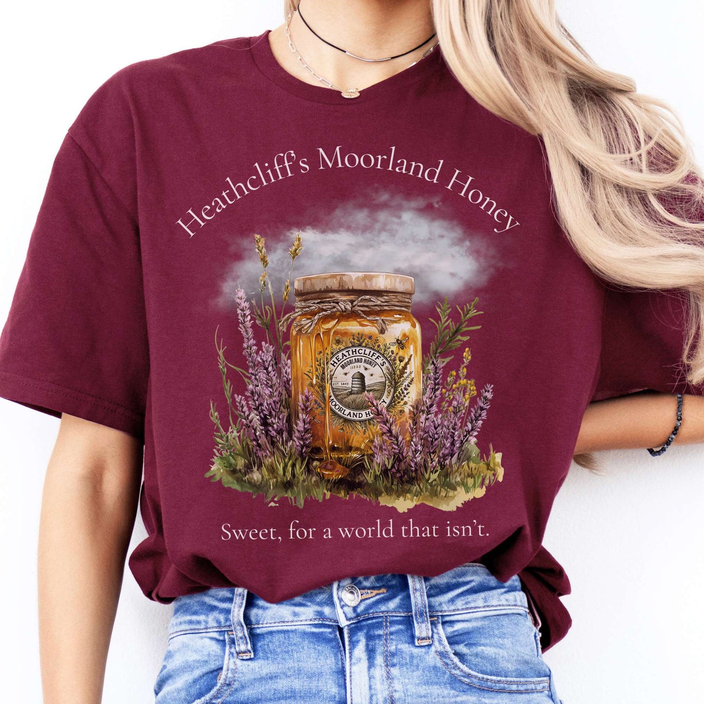 T-Shirts Heathcliff's Moorland Honey T-Shirt The Mystic Eden