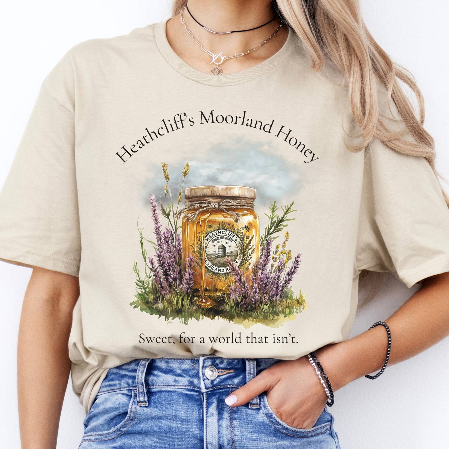 T-Shirts Heathcliff's Moorland Honey T-Shirt The Mystic Eden