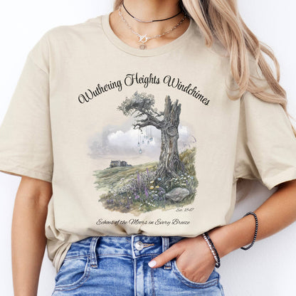 T-Shirts Wuthering Heights Windchimes Brontë T-Shirt The Mystic Eden